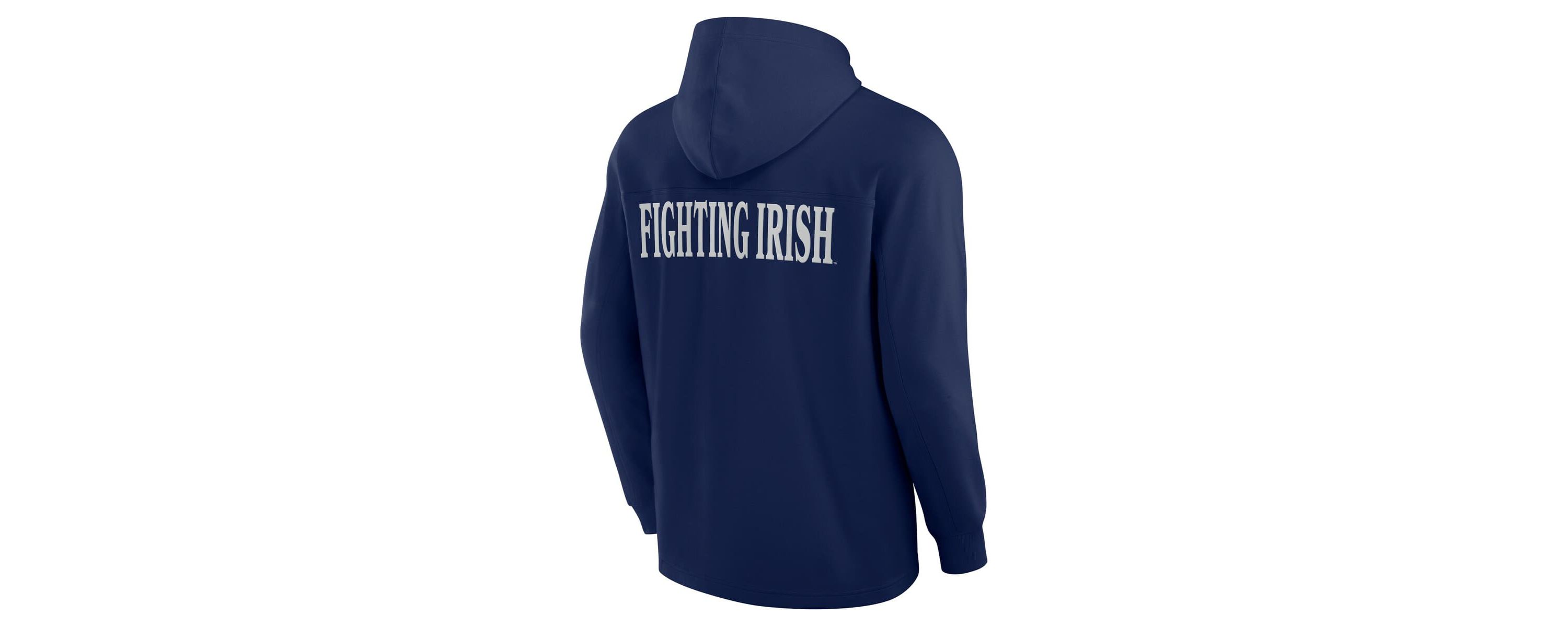 NCAA Fanatics Notre Dame Fighting Irish Blaze Tri-Blend Pullover Hoodie