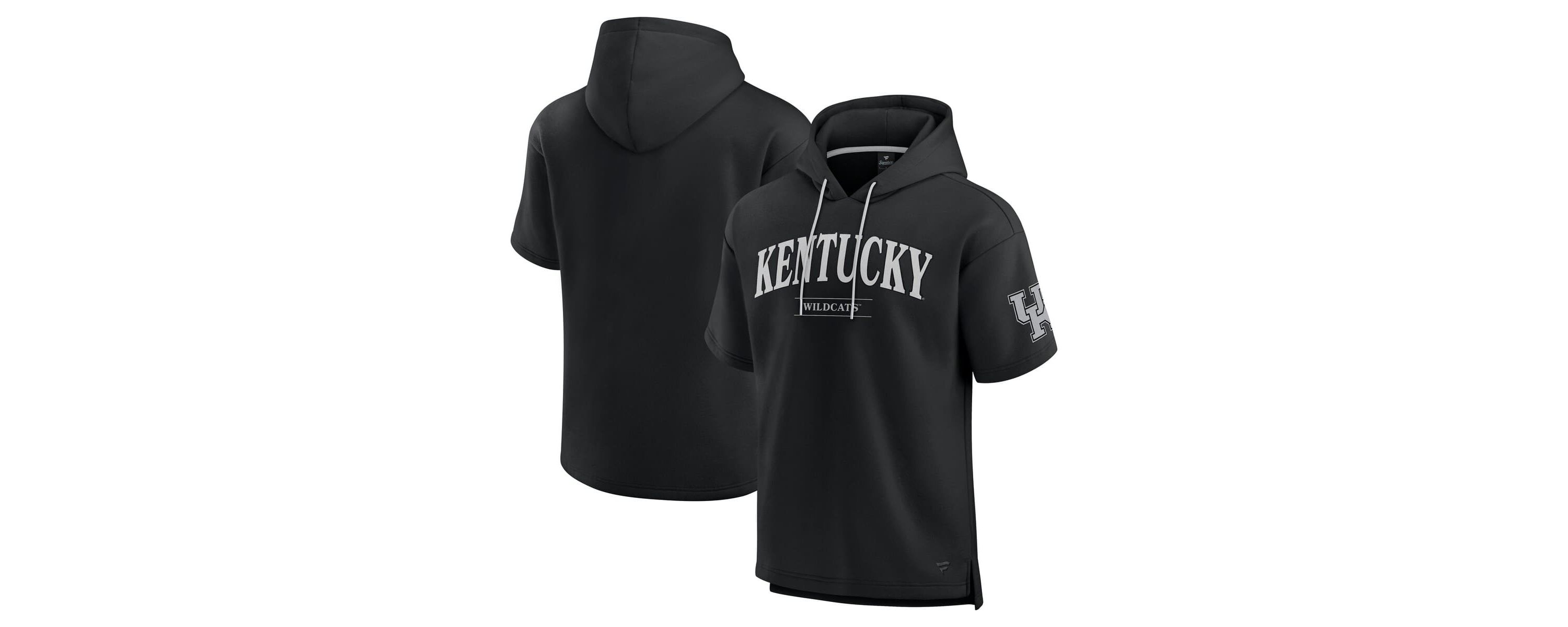 NCAA Fanatics Kentucky Wildcats Ready Short Sleeve Pullover Hoodie