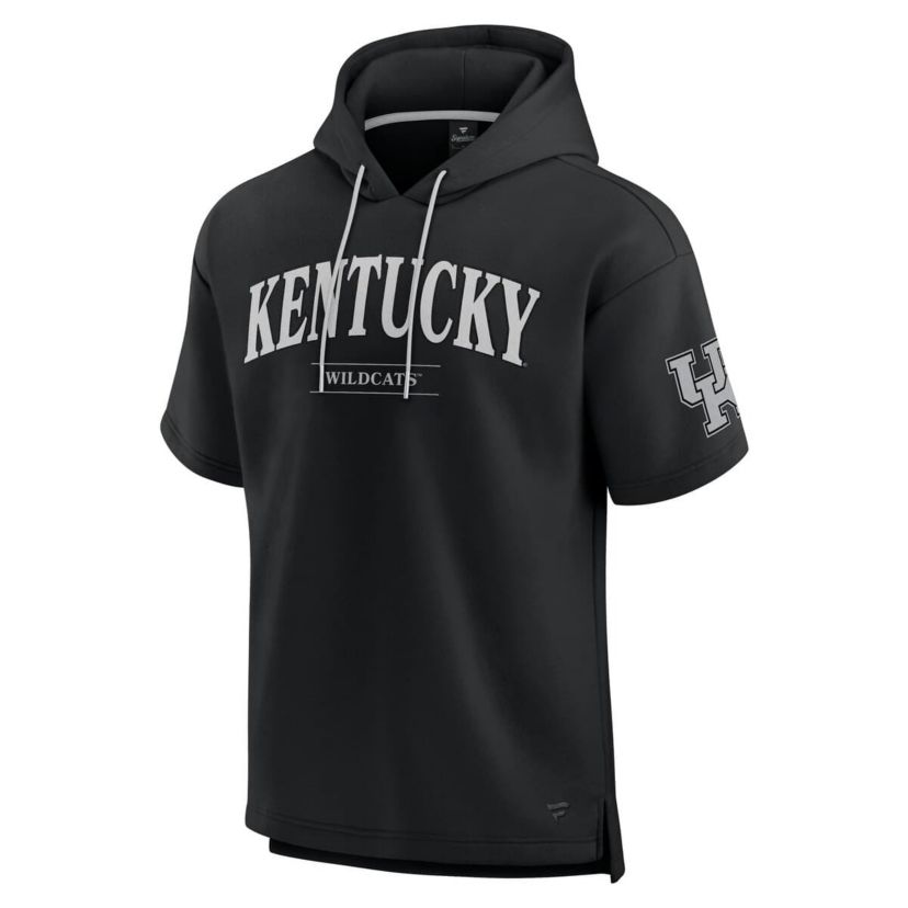 NCAA Fanatics Kentucky Wildcats Ready Short Sleeve Pullover Hoodie