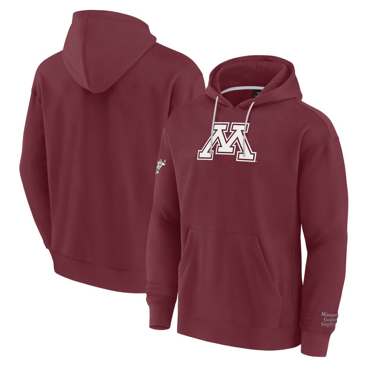 NCAA Fanatics Minnesota Golden Gophers Elements Pace Pullover Hoodie