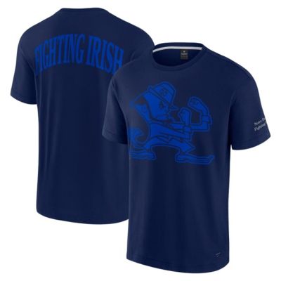 Men's NCAA Fanatics Notre Dame Fighting Irish Iconic T-Shirt, Navy Blue, Medium