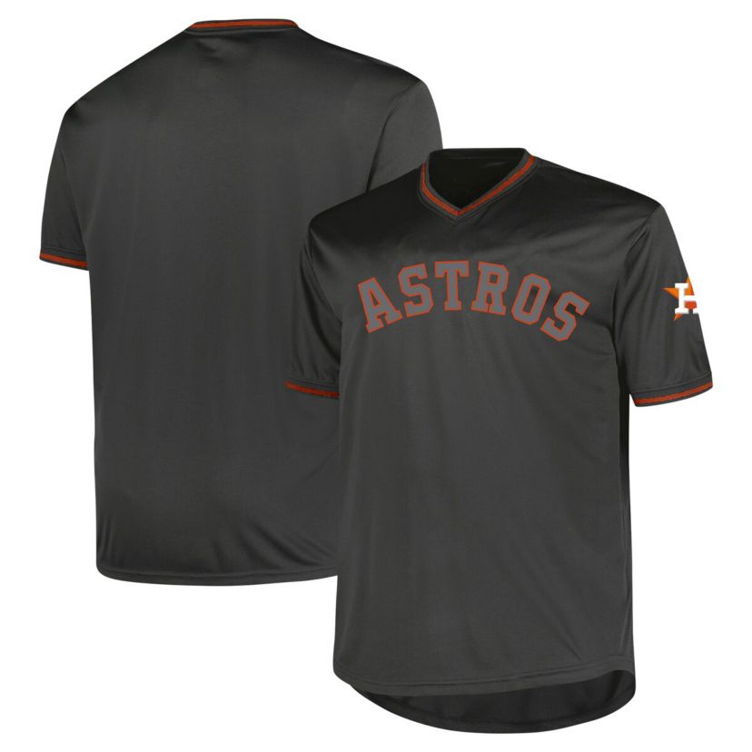 MLB Houston Astros Big & Tall Pop Fashion Jersey