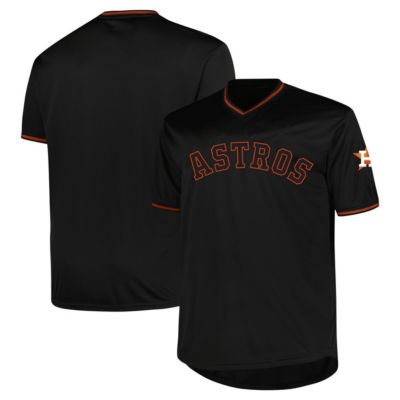 Profile Men's MLB Houston Astros Big & Tall Pop Fashion Jersey, Black, 6XLB