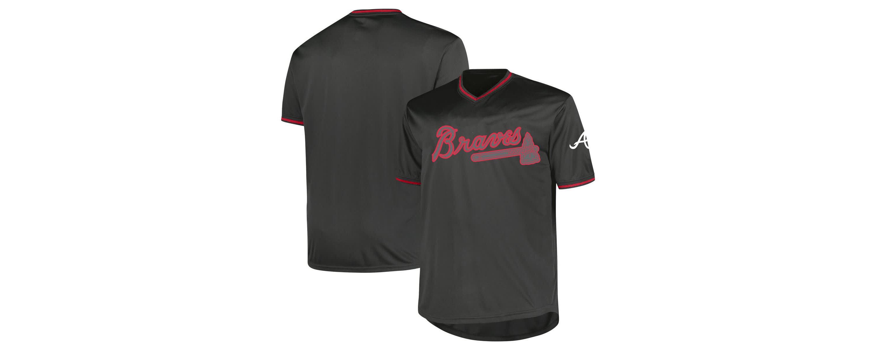 MLB Atlanta Braves Big & Tall Pop Fashion Jersey