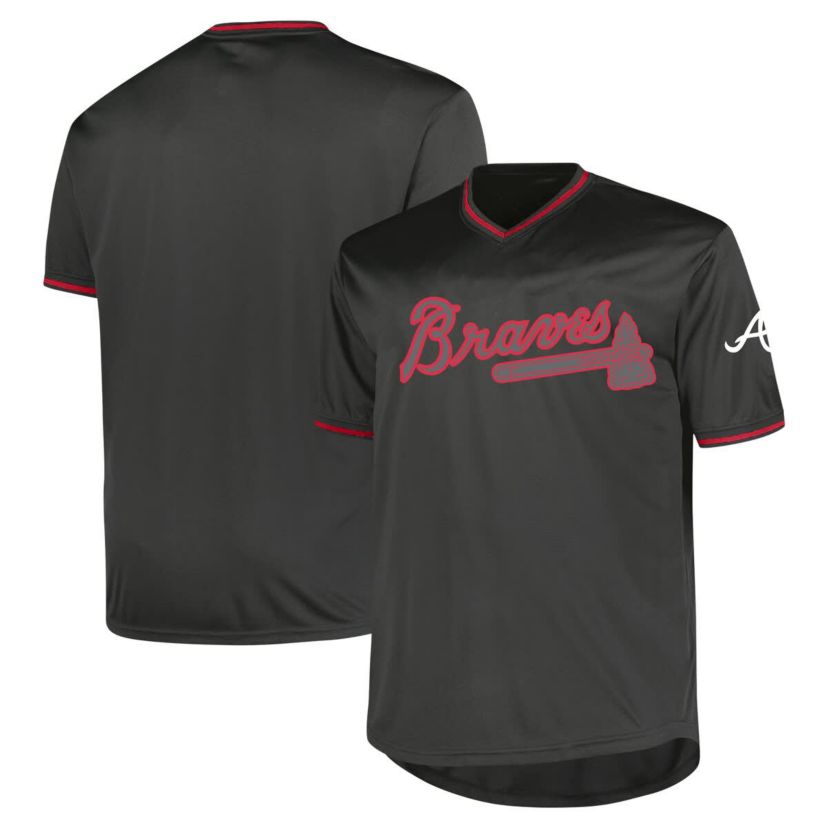 MLB Atlanta Braves Big & Tall Pop Fashion Jersey