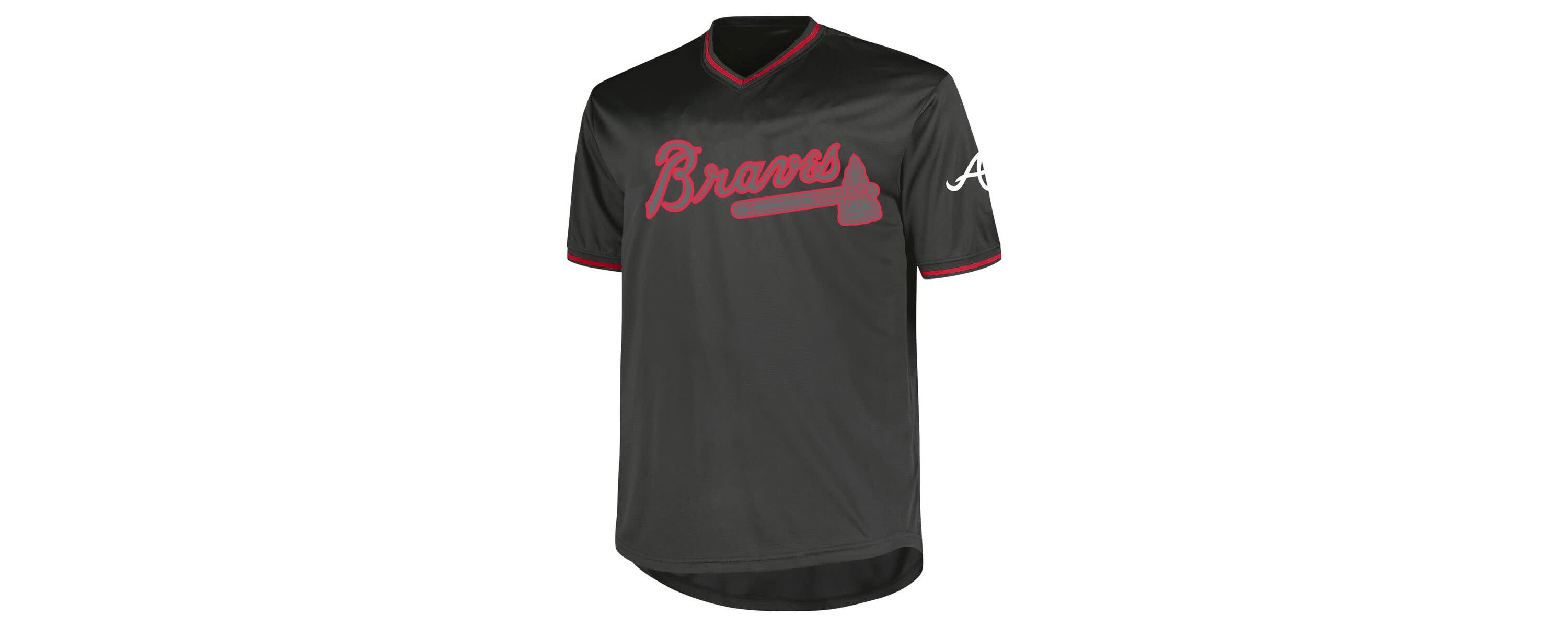MLB Atlanta Braves Big & Tall Pop Fashion Jersey
