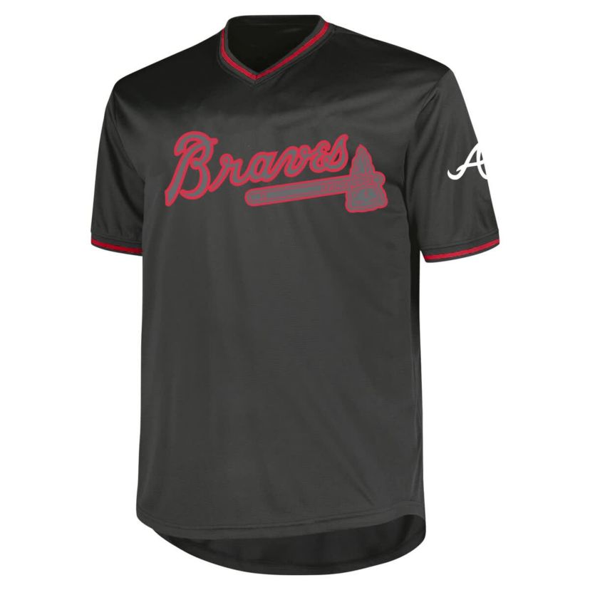 MLB Atlanta Braves Big & Tall Pop Fashion Jersey