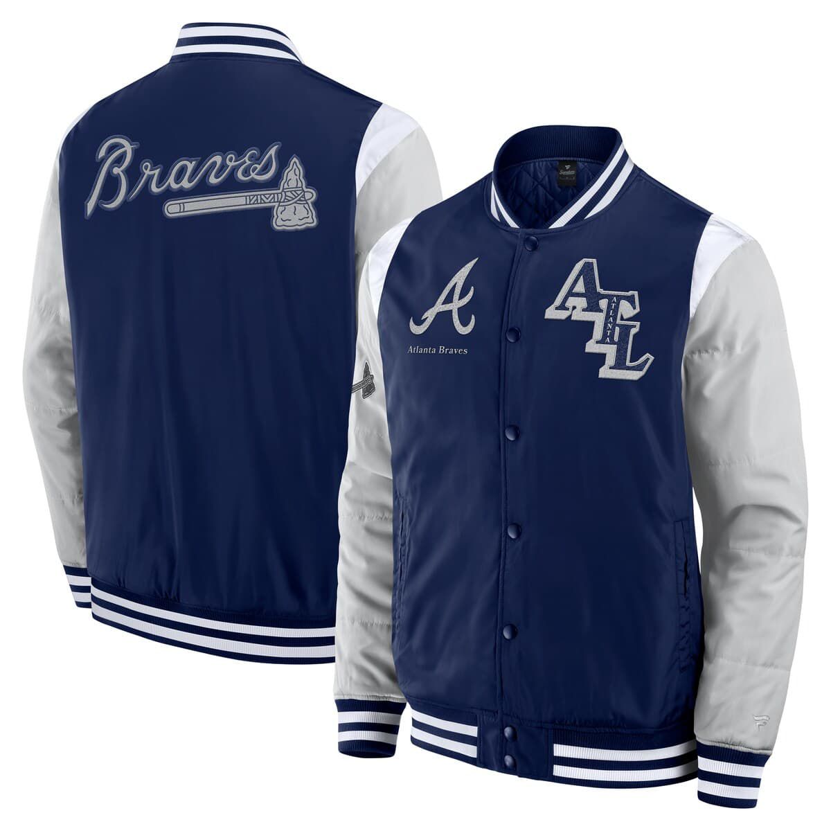 MLB Fanatics Atlanta Braves Elements Elite Full-Snap Jacket