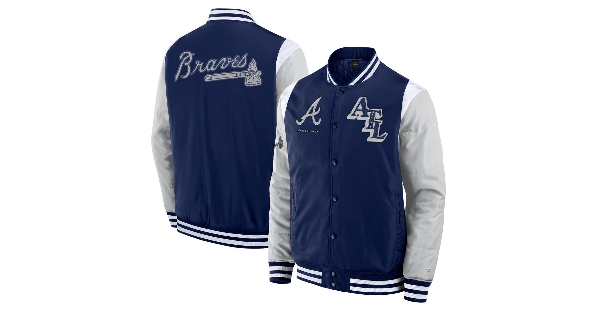 MLB Fanatics Atlanta Braves Elements Elite Full-Snap Jacket