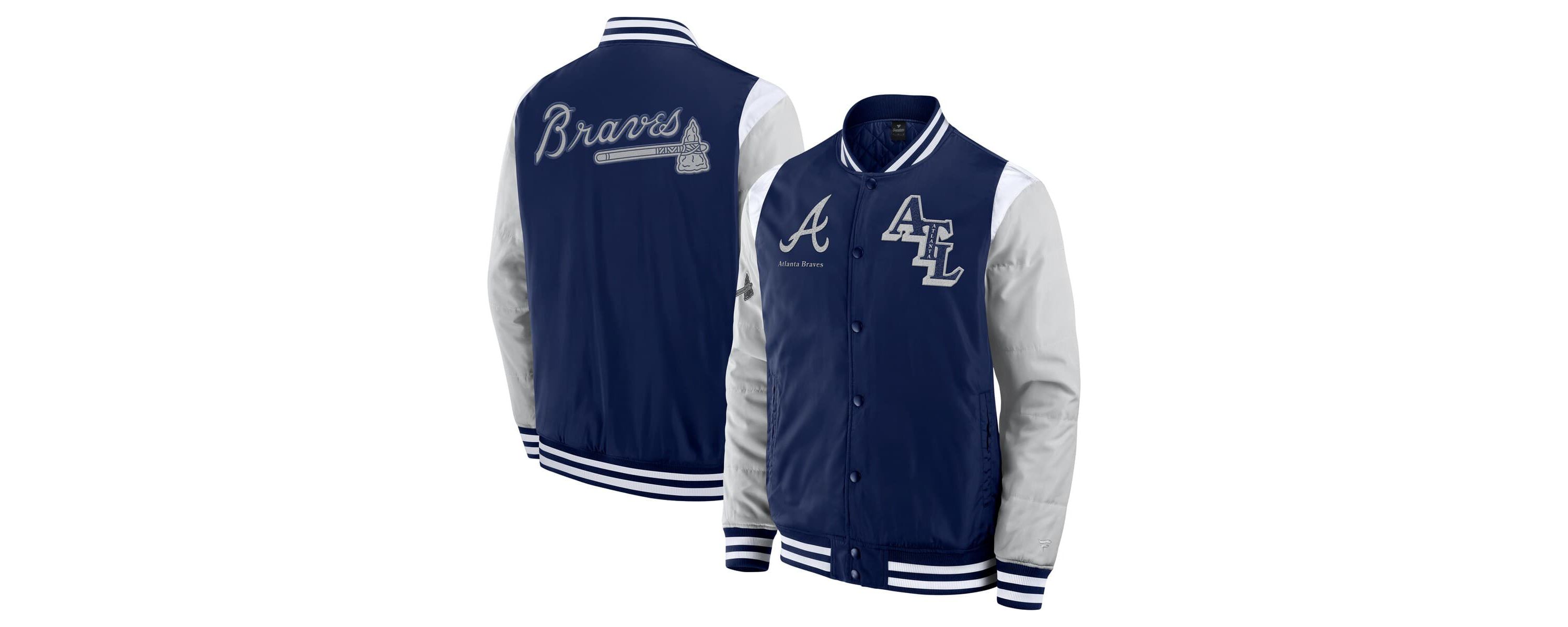 MLB Fanatics Atlanta Braves Elements Elite Full-Snap Jacket