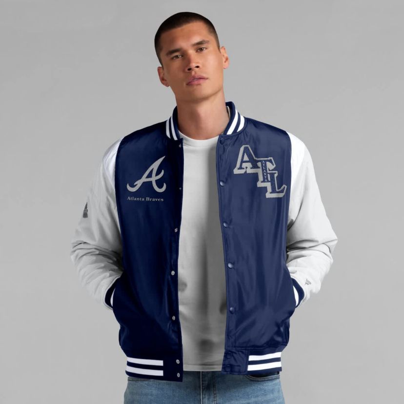 MLB Fanatics Atlanta Braves Elements Elite Full-Snap Jacket