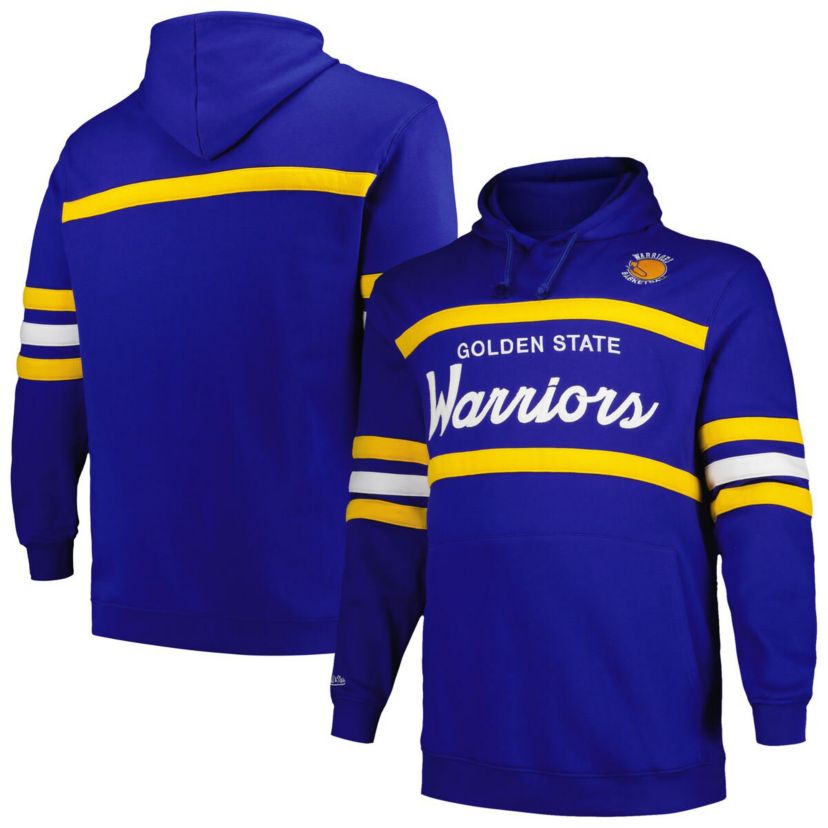 NBA Golden State Warriors Big & Tall Hardwood Classics Head Coach Pullover Hoodie