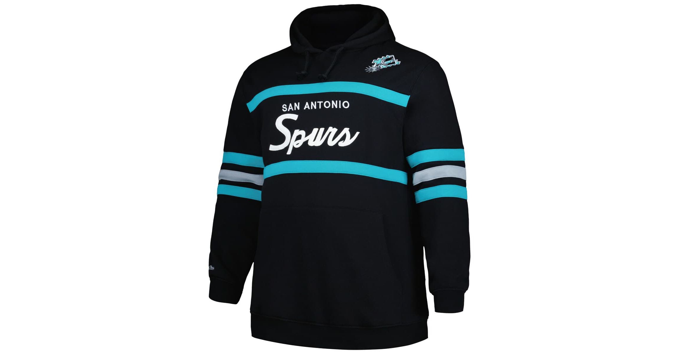 NBA San Antonio Spurs Big & Tall Hardwood Classics Head Coach Pullover Hoodie