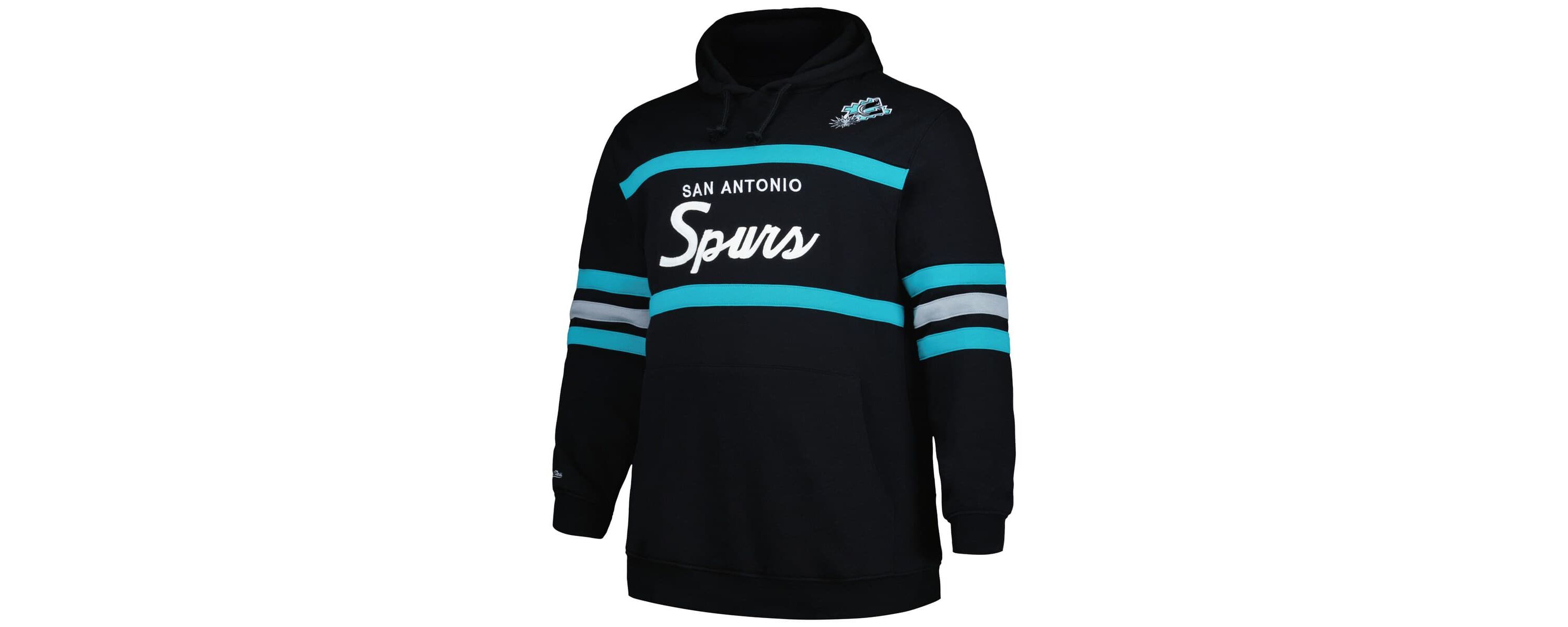NBA San Antonio Spurs Big & Tall Hardwood Classics Head Coach Pullover Hoodie