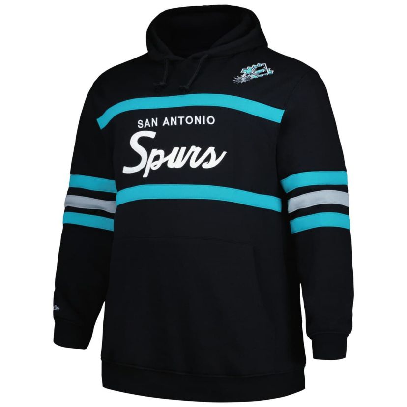NBA San Antonio Spurs Big & Tall Hardwood Classics Head Coach Pullover Hoodie