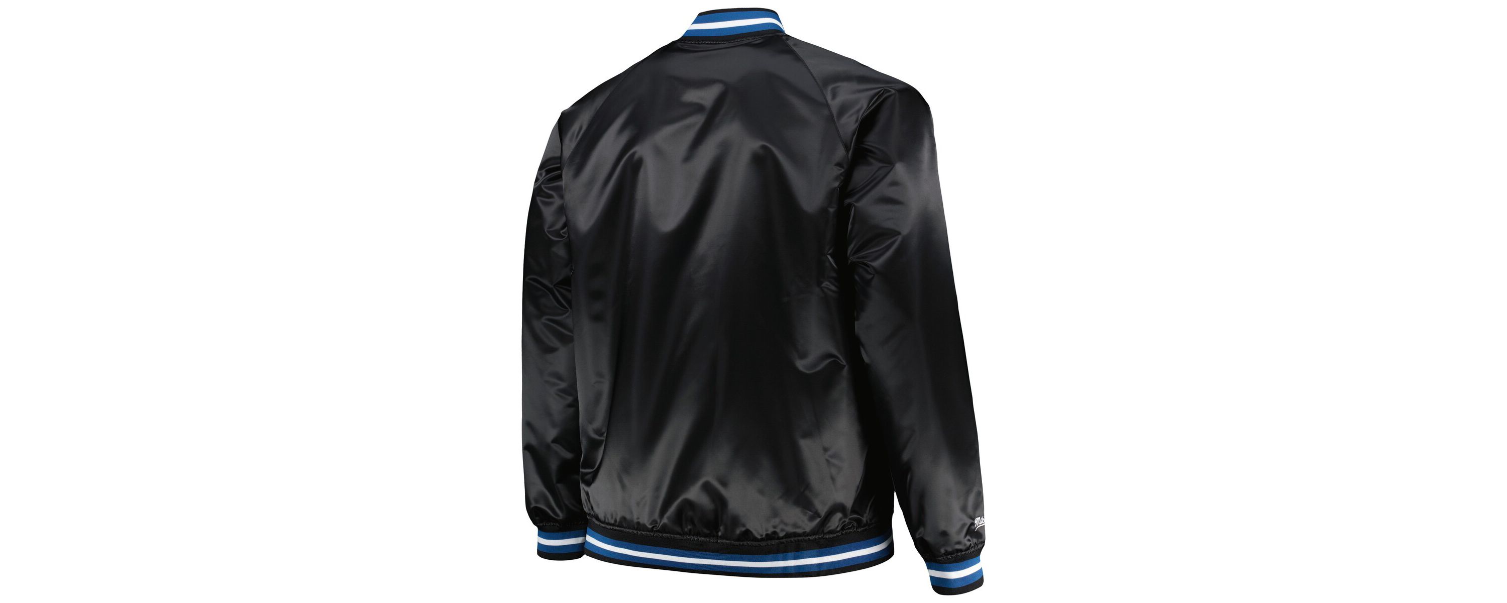 NBA Minnesota Timberwolves Big & Tall Hardwood Classics Wordmark Satin Raglan Full-Zip Jacket