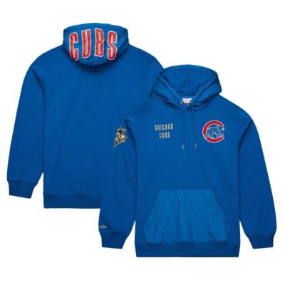 Mitchell & Ness Men's MLB Chicago Cubs Team OG 2.0 Current Logo Pullover Hoodie, Medium -  0197507431656