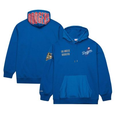 Mitchell & Ness Men's MLB Los Angeles Dodgers Team OG 2.0 Current Logo Pullover Hoodie, X-Large -  0197507432127