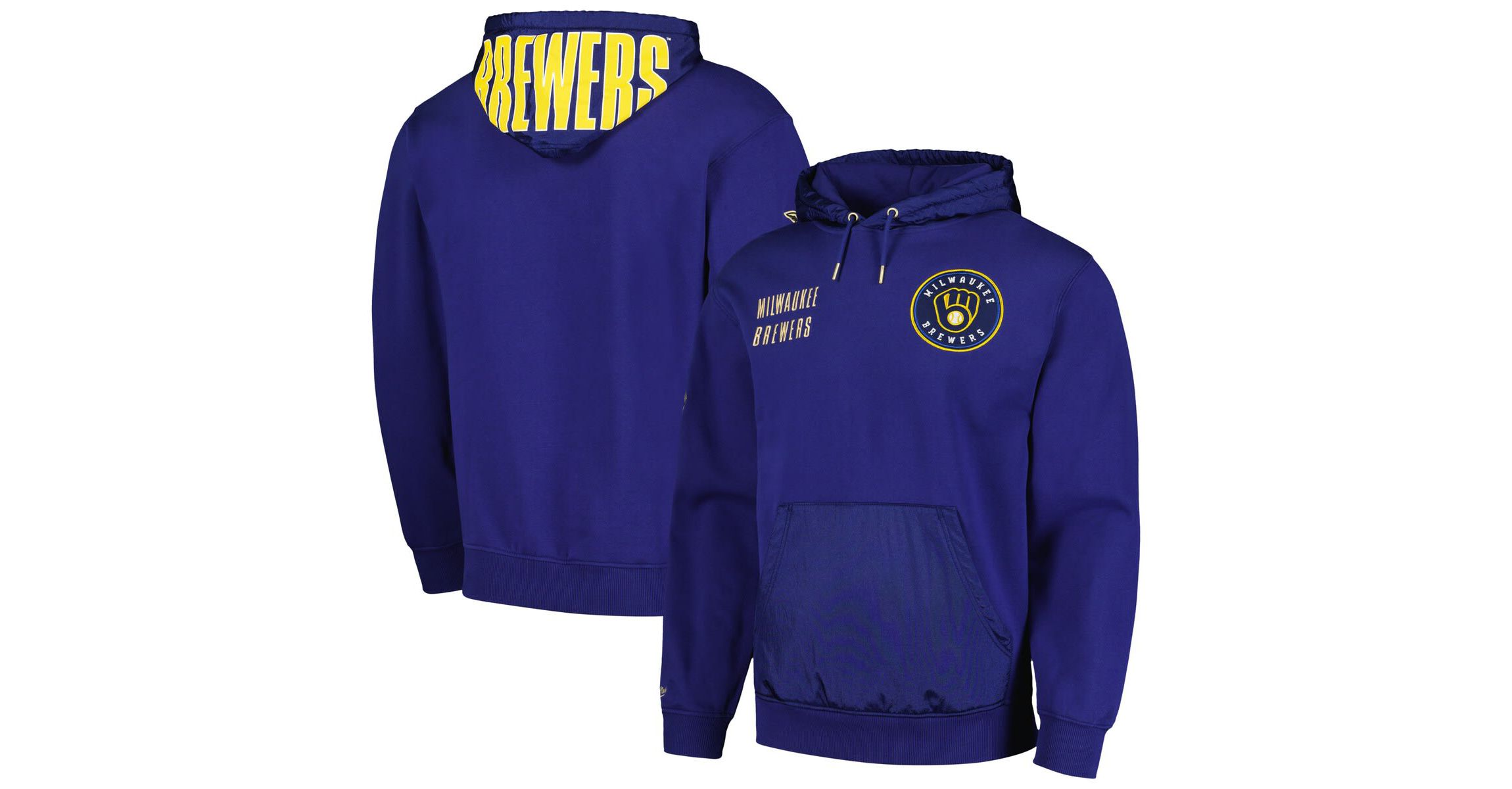MLB Milwaukee Brewers Team OG 2.0 Current Logo Pullover Hoodie