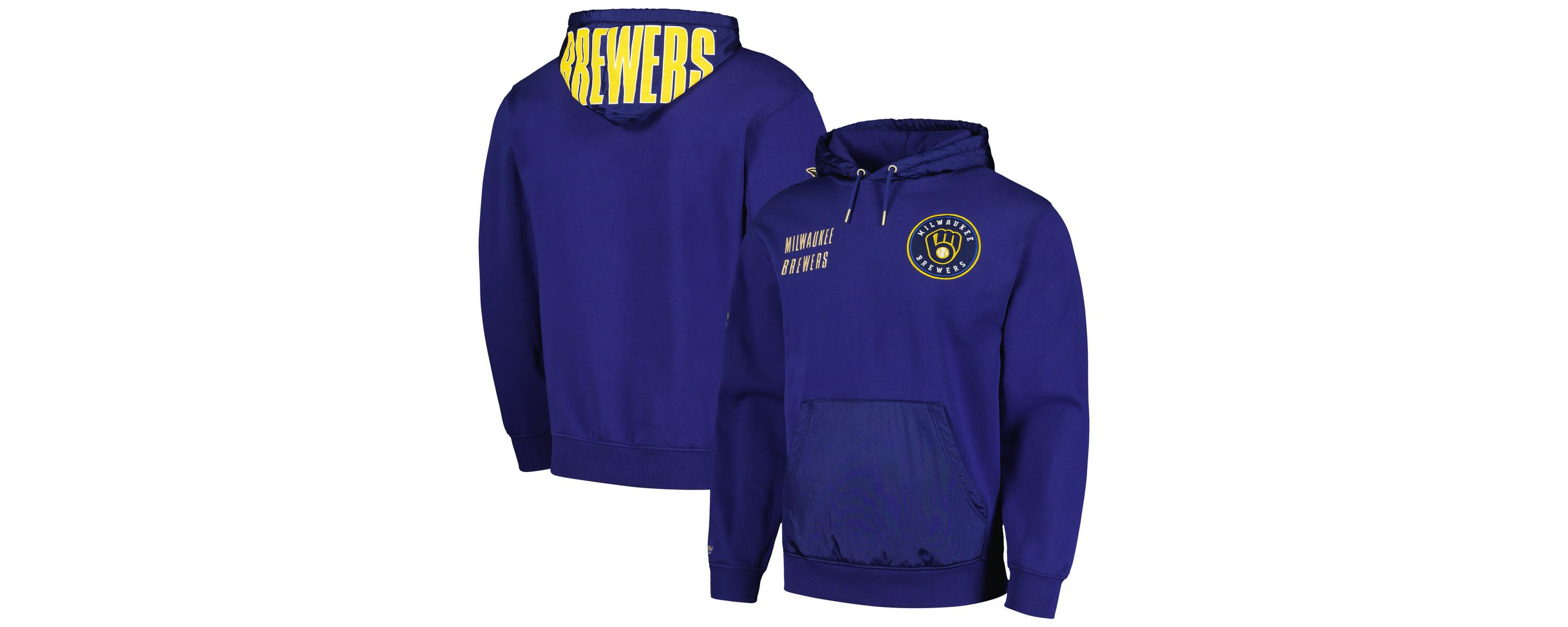 MLB Milwaukee Brewers Team OG 2.0 Current Logo Pullover Hoodie