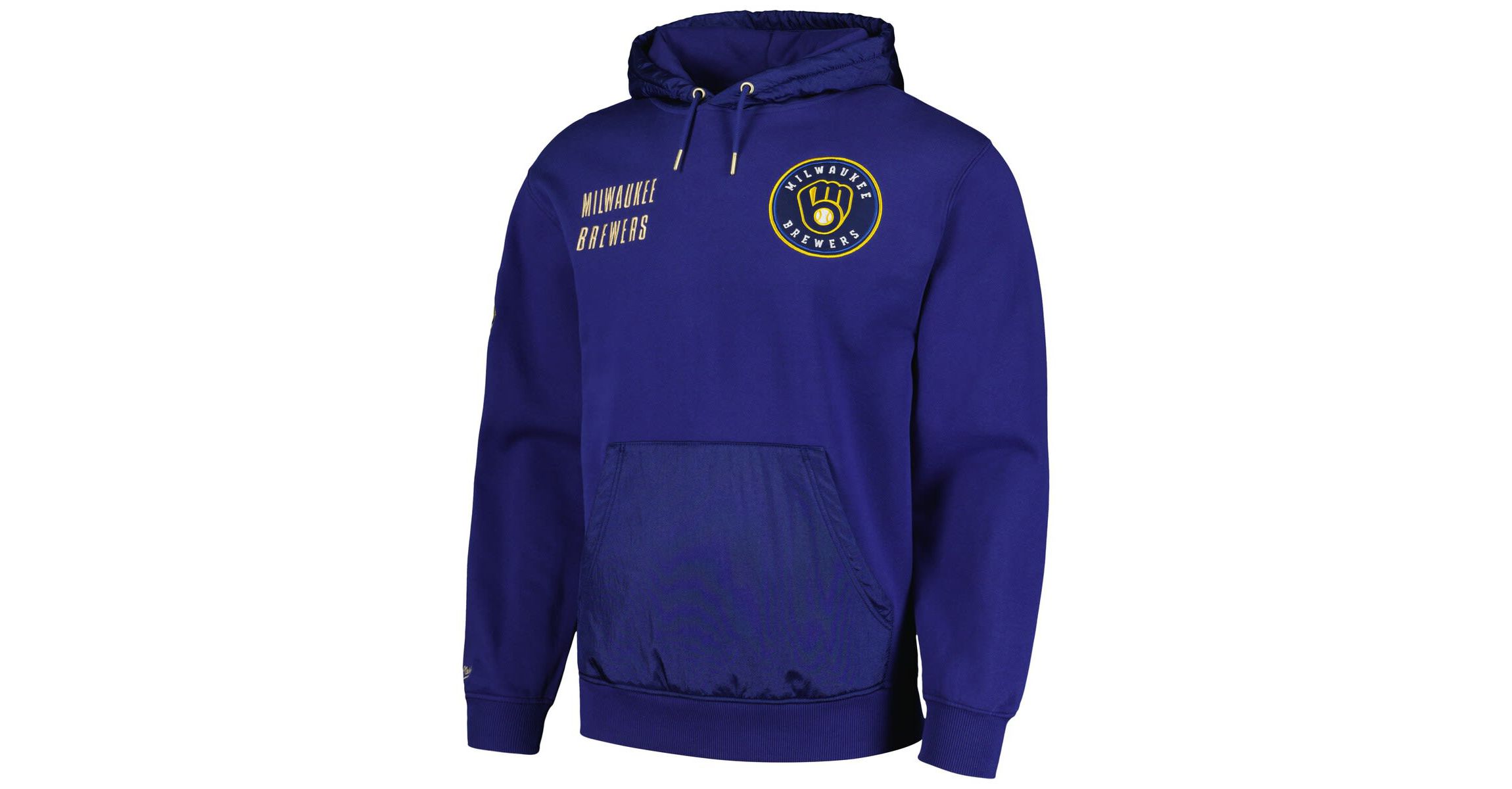 MLB Milwaukee Brewers Team OG 2.0 Current Logo Pullover Hoodie