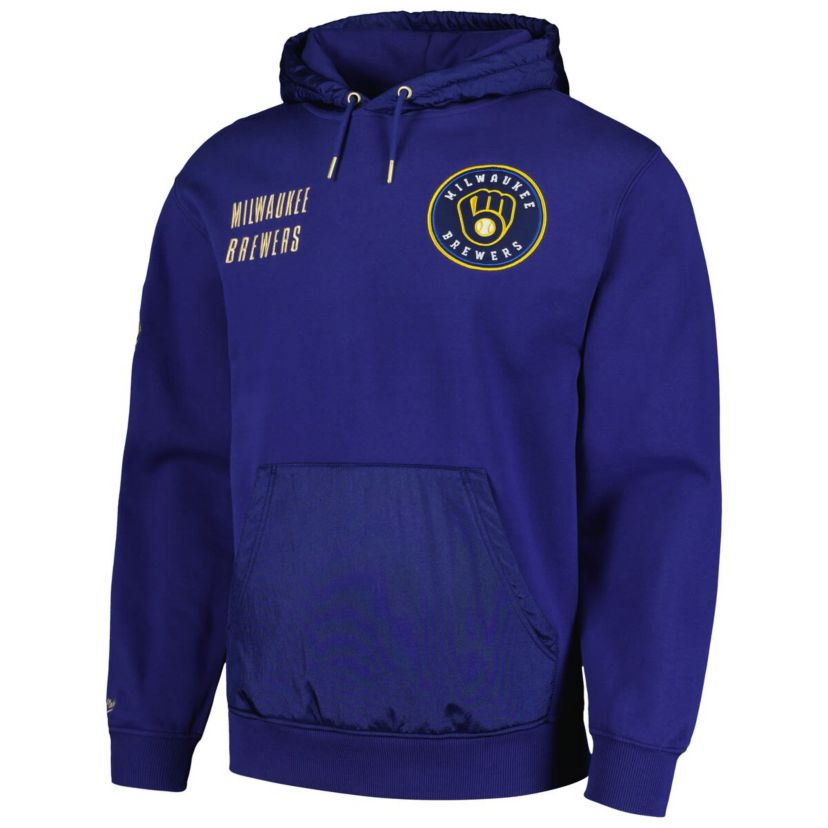 MLB Milwaukee Brewers Team OG 2.0 Current Logo Pullover Hoodie