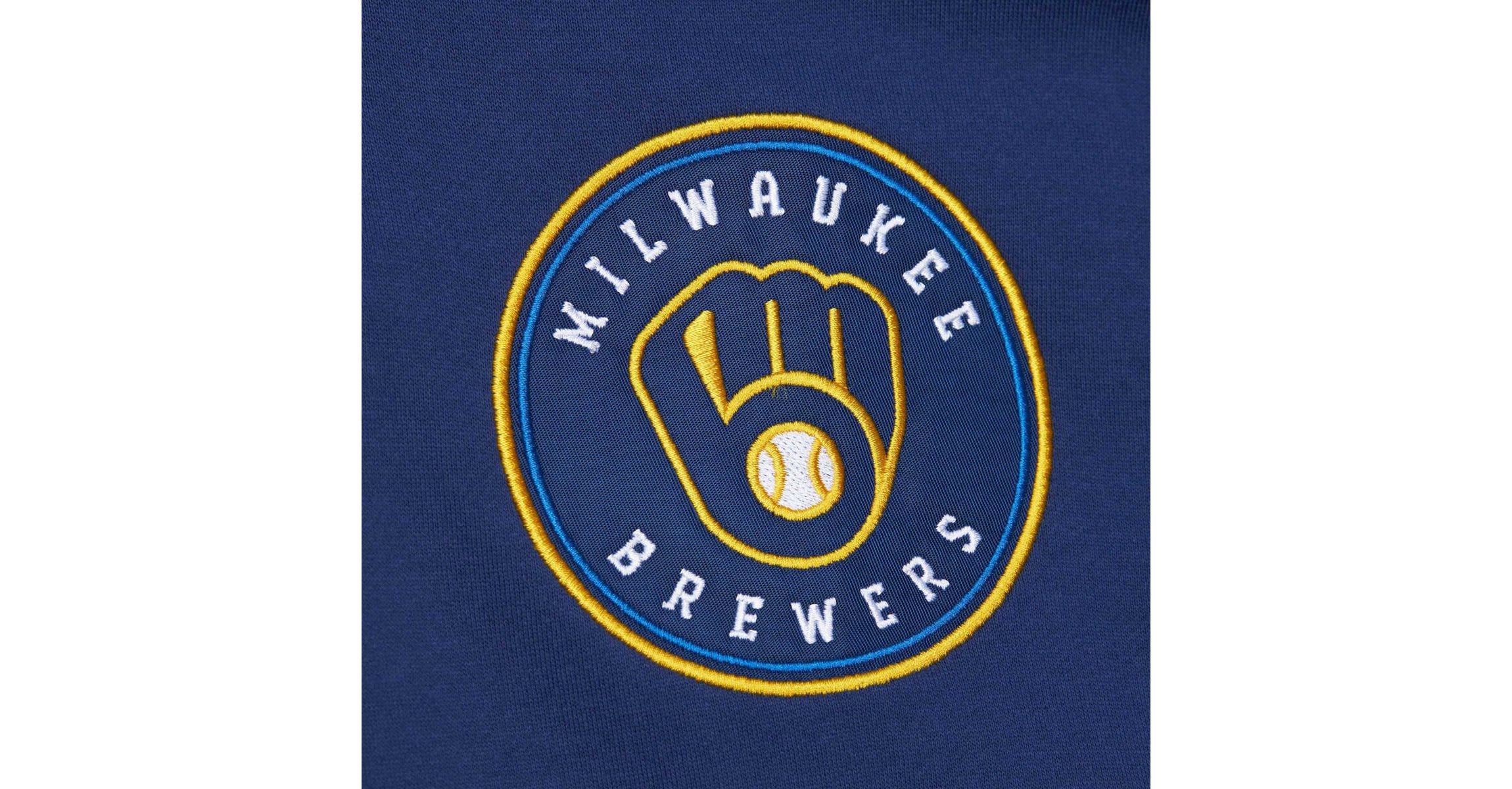 MLB Milwaukee Brewers Team OG 2.0 Current Logo Pullover Hoodie