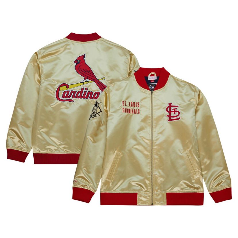 MLB St. Louis Cardinals OG 2.0 Lightweight Satin Full-Zip Jacket