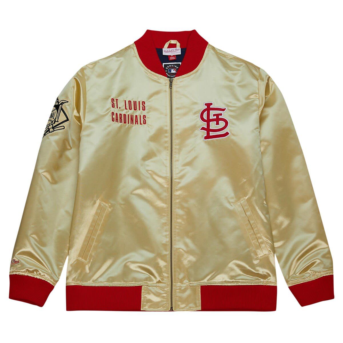 MLB St. Louis Cardinals OG 2.0 Lightweight Satin Full-Zip Jacket