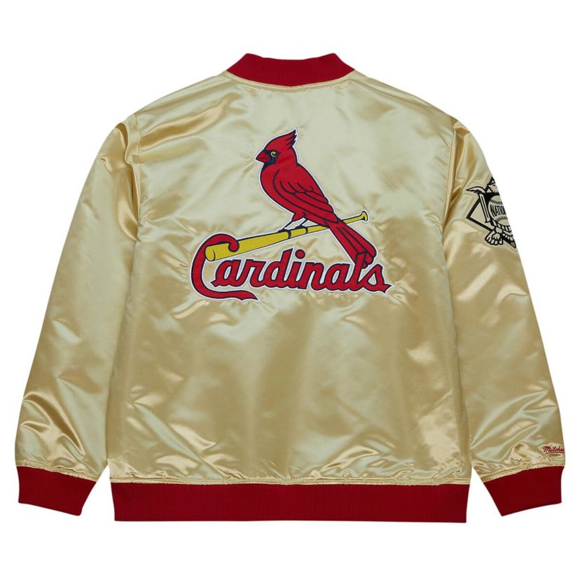 MLB St. Louis Cardinals OG 2.0 Lightweight Satin Full-Zip Jacket