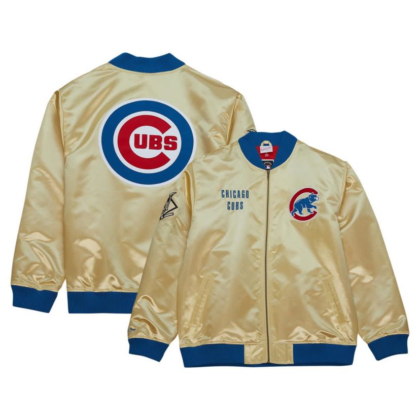 MLB Chicago Cubs OG 2.0 Lightweight Satin Full-Zip Jacket