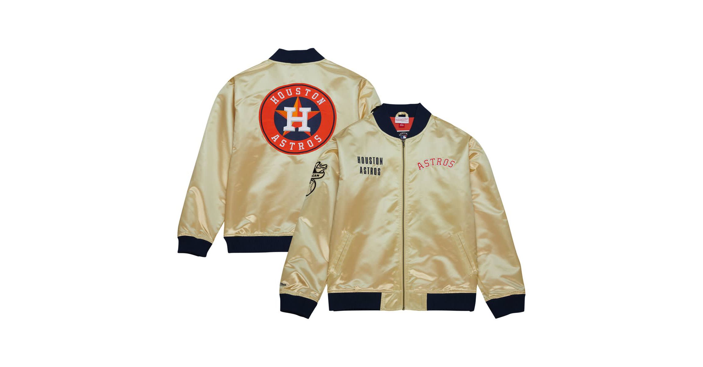 MLB Houston Astros OG 2.0 Lightweight Satin Full-Zip Jacket