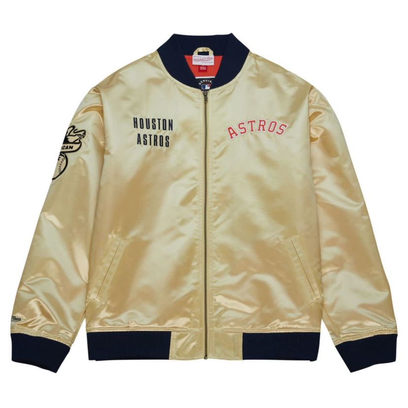 MLB Houston Astros OG 2.0 Lightweight Satin Full-Zip Jacket