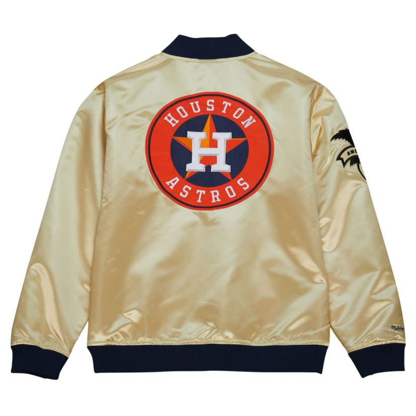 MLB Houston Astros OG 2.0 Lightweight Satin Full-Zip Jacket