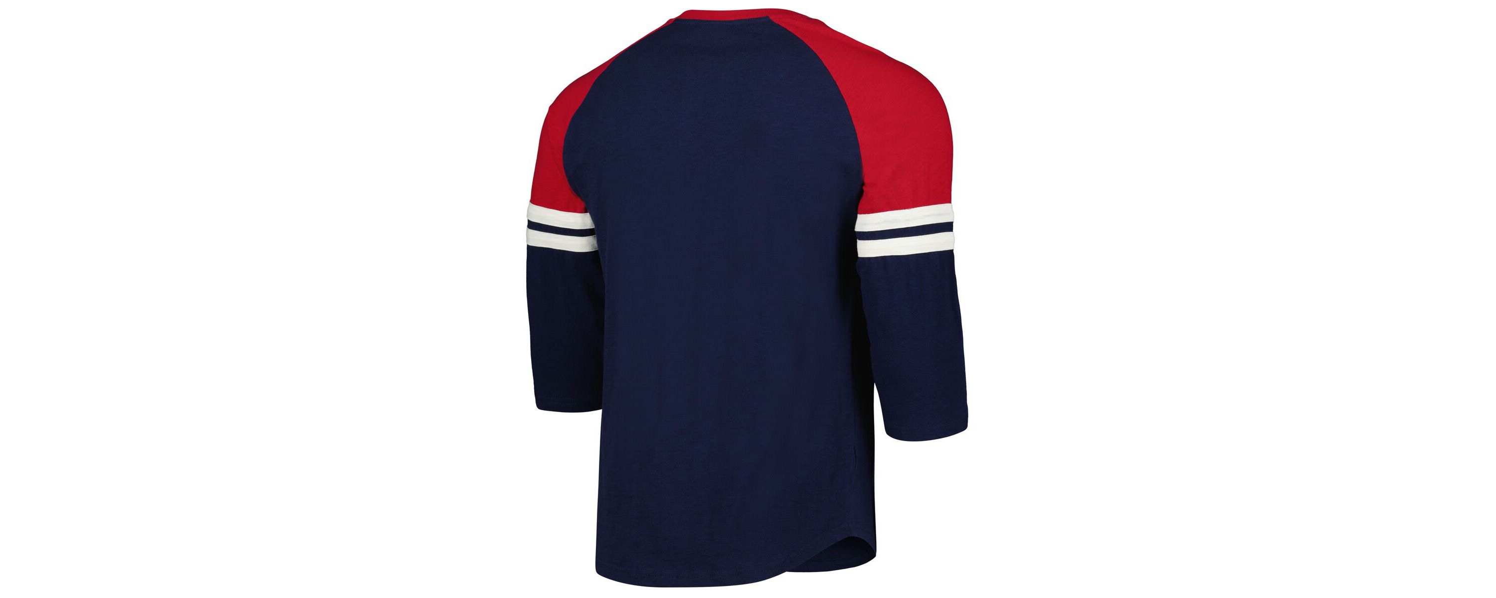 MLB St. Louis Cardinals Cooperstown Collection Legendary Raglan Slub Henley Three-Quarter Sleeve T-Shirt