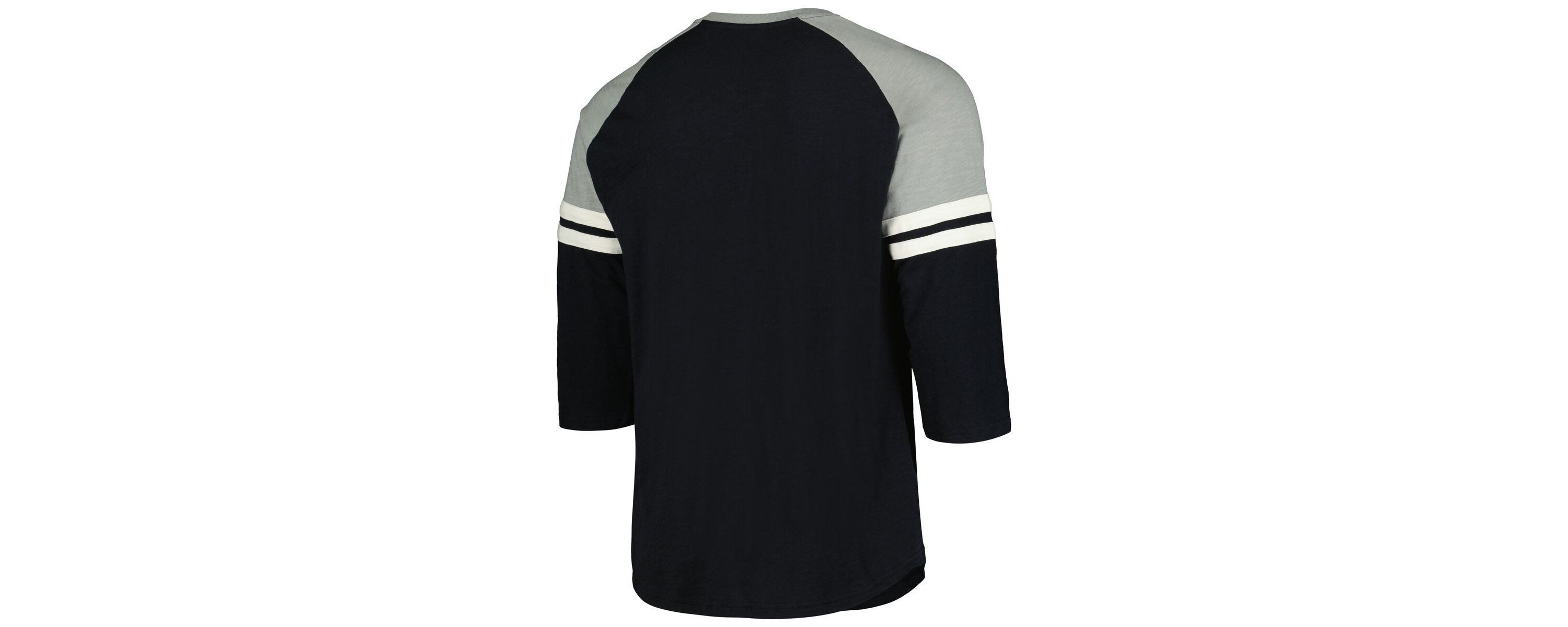 Chicago White Sox MLB Chicago Sox Cooperstown Collection Legendary Raglan Slub Henley 3/4-Sleeve T-Shirt