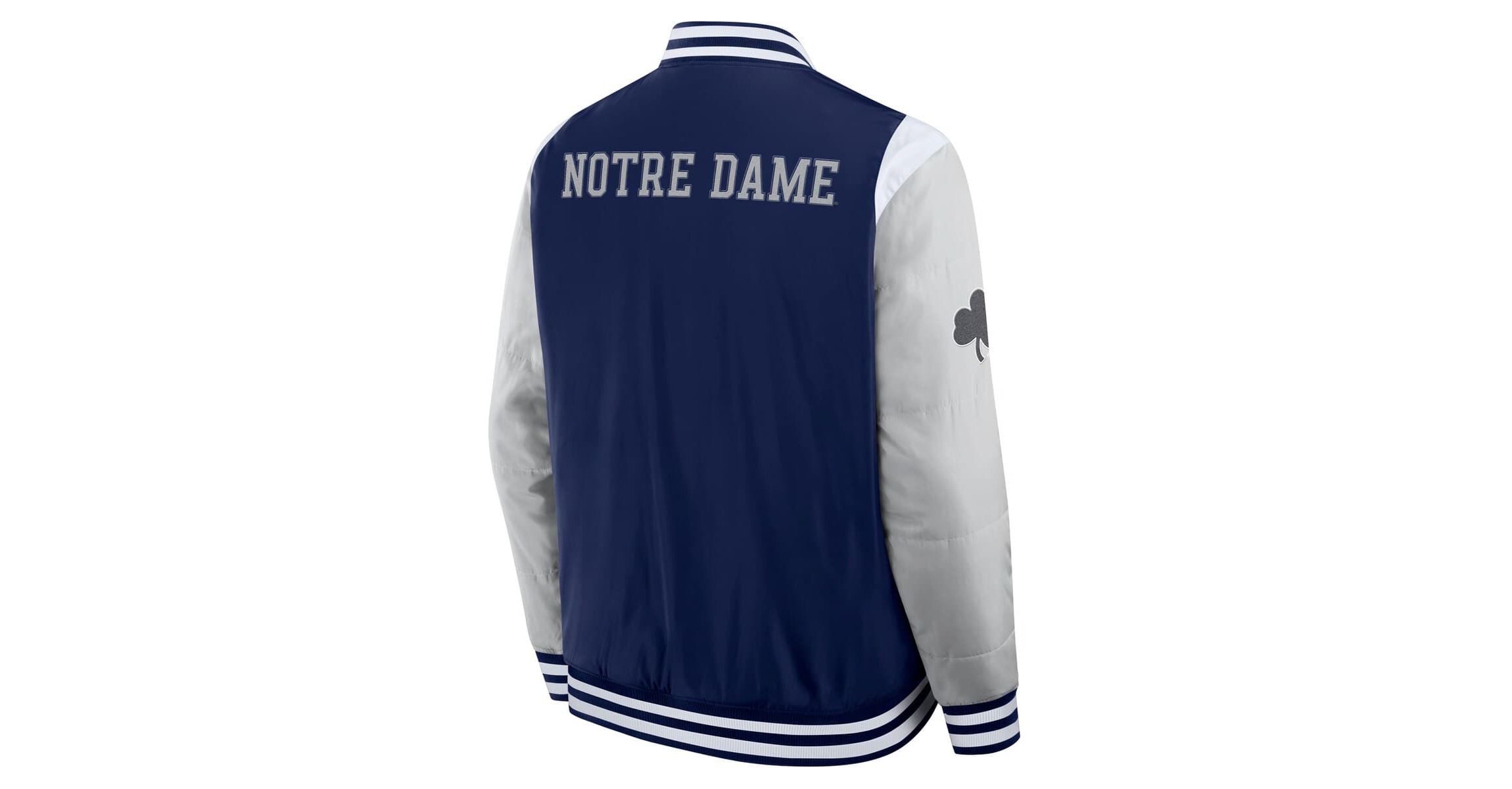 NCAA Fanatics Notre Dame Fighting Irish Elements Elite Full-Snap Jacket