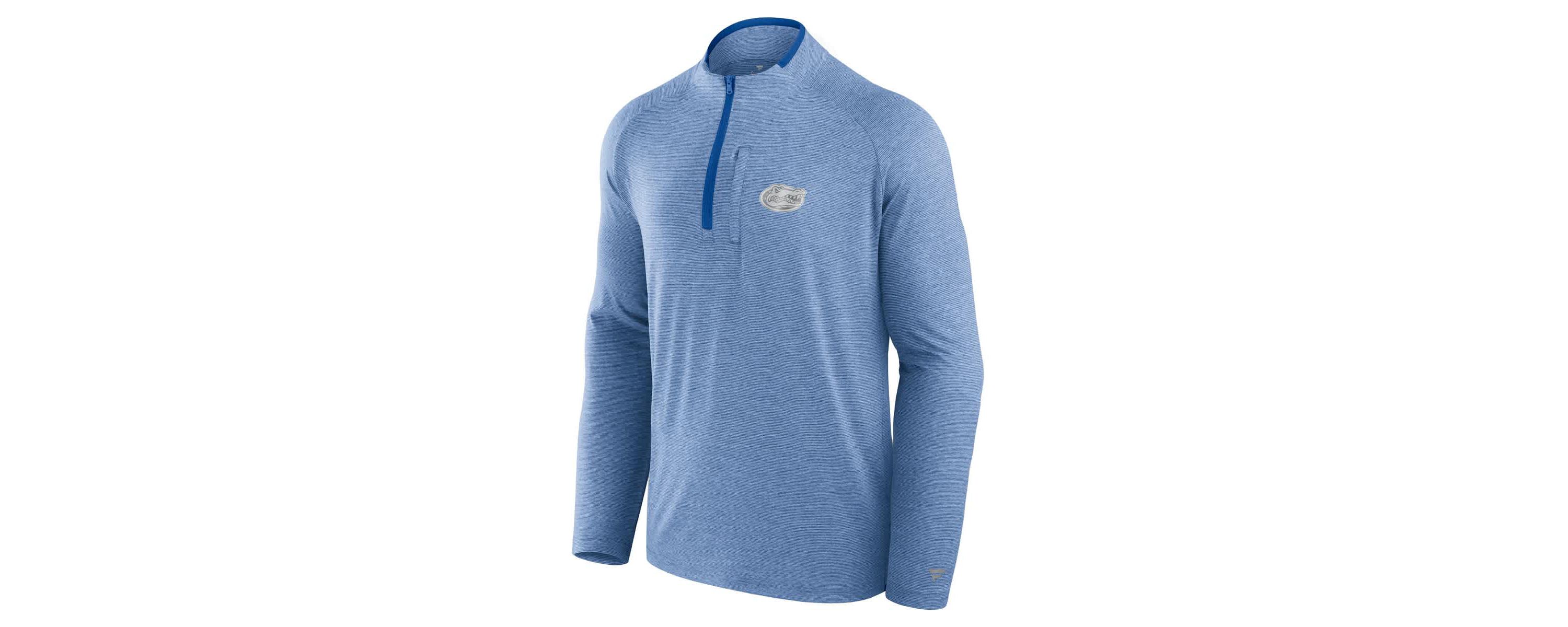NCAA Fanatics Florida Gators Mock Neck Half-Zip Pullover Jacket