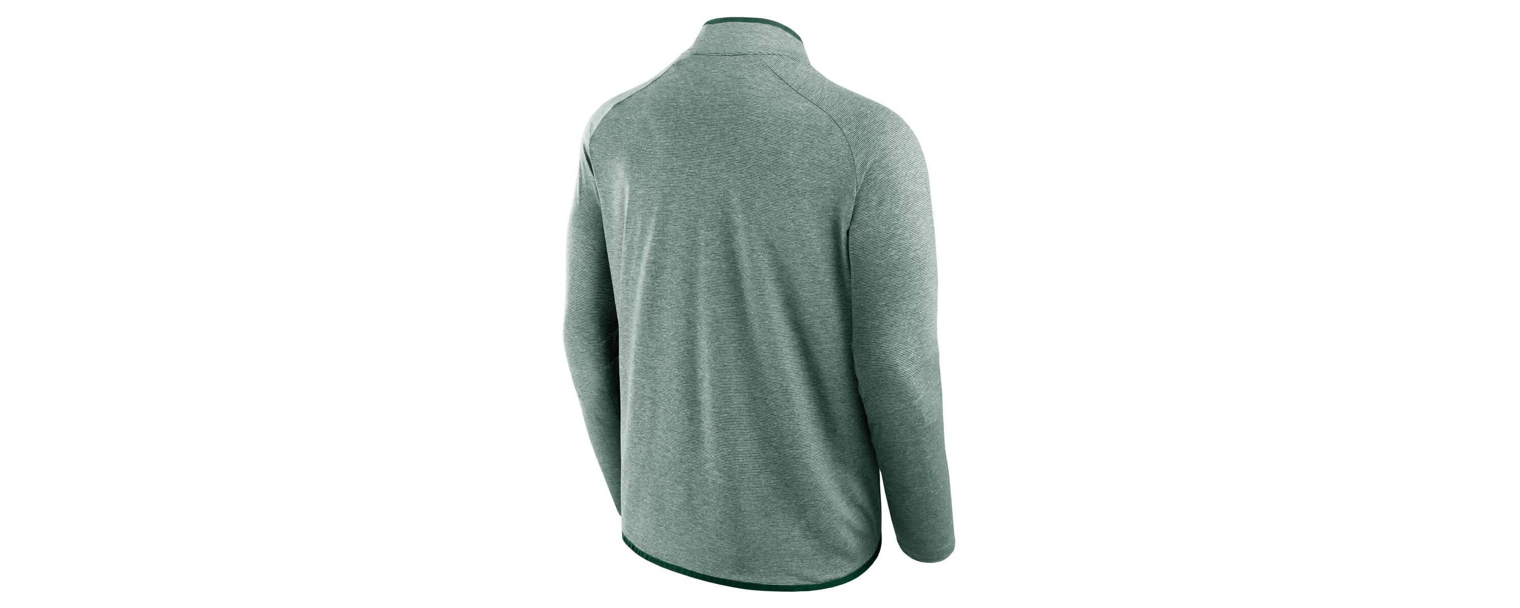 Miami (FL) Hurricanes NCAA Fanatics Miami Hurricanes Mock Neck Half-Zip Pullover Jacket
