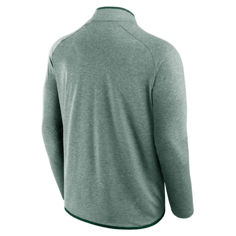 Miami (FL) Hurricanes NCAA Fanatics Miami Hurricanes Mock Neck Half-Zip Pullover Jacket