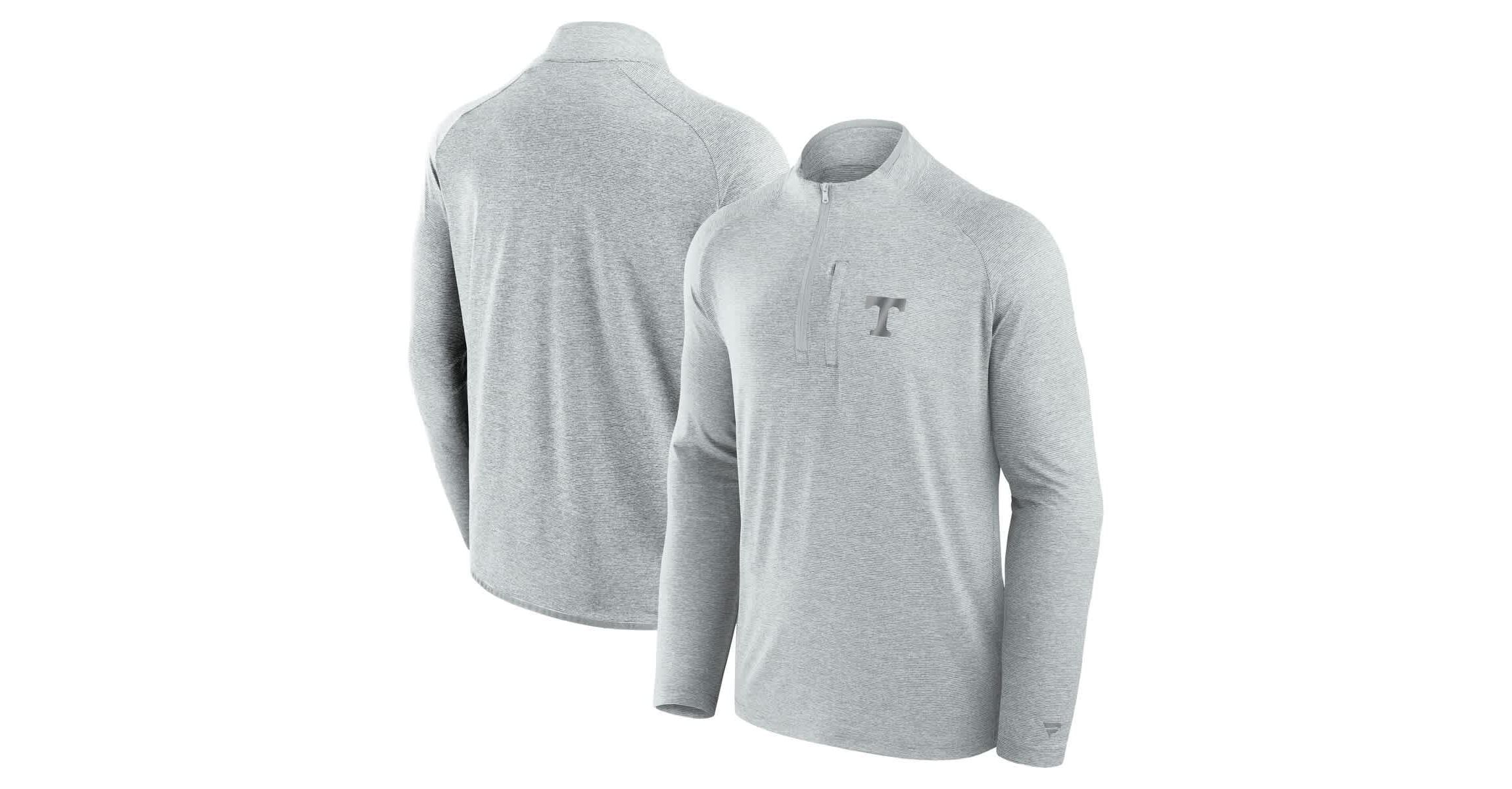 NCAA Fanatics Tennessee Volunteers Mock Neck Half-Zip Pullover Jacket