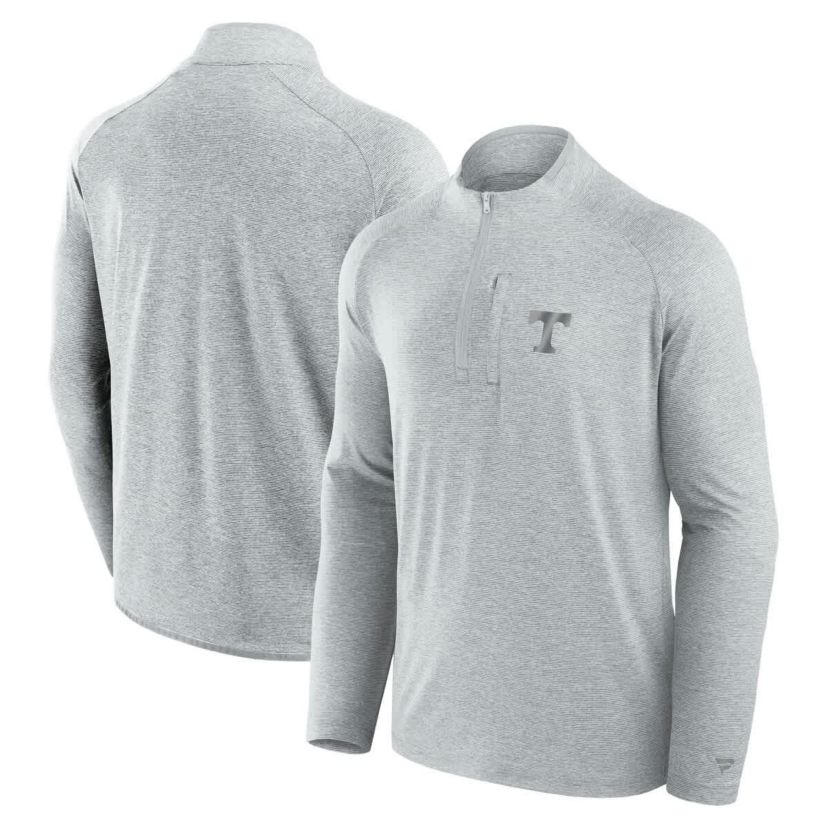 NCAA Fanatics Tennessee Volunteers Mock Neck Half-Zip Pullover Jacket