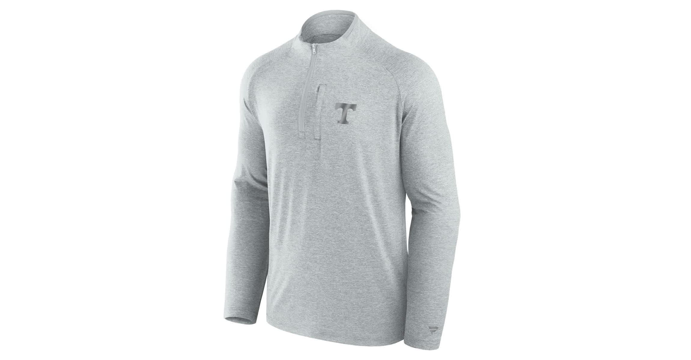 NCAA Fanatics Tennessee Volunteers Mock Neck Half-Zip Pullover Jacket
