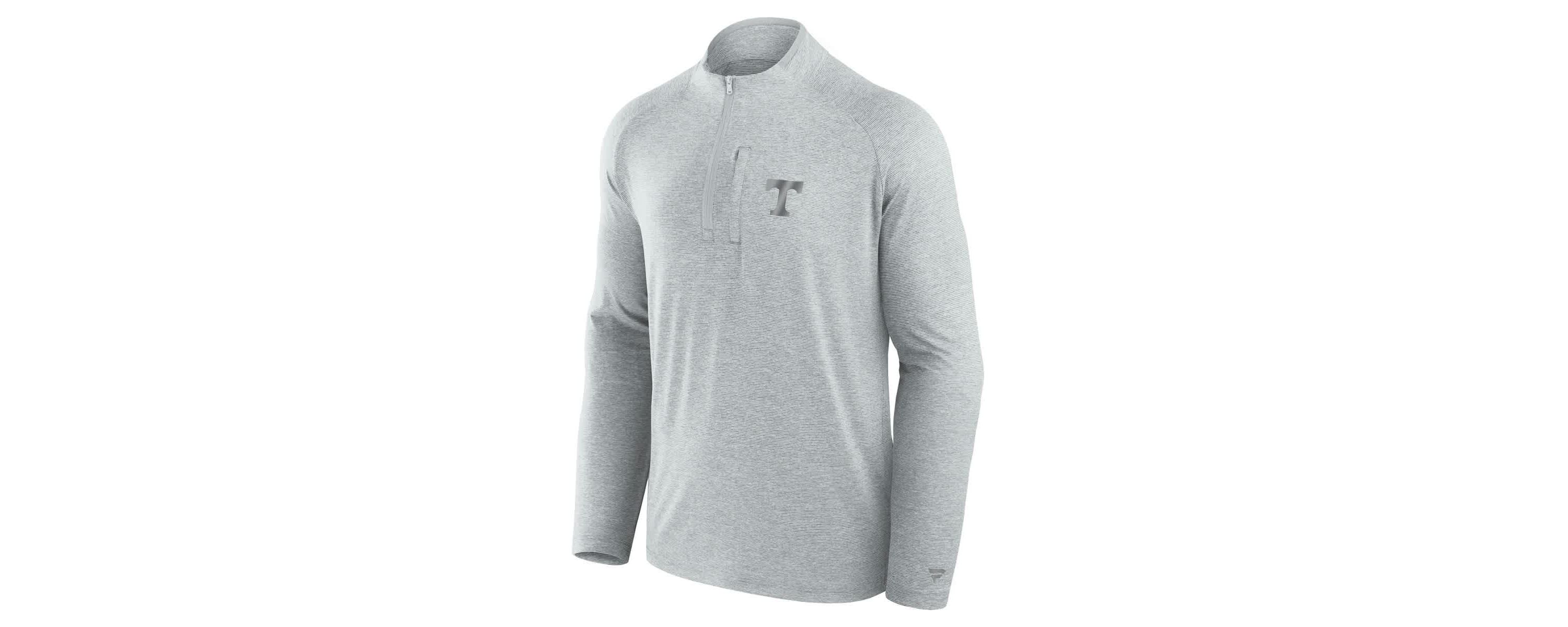 NCAA Fanatics Tennessee Volunteers Mock Neck Half-Zip Pullover Jacket