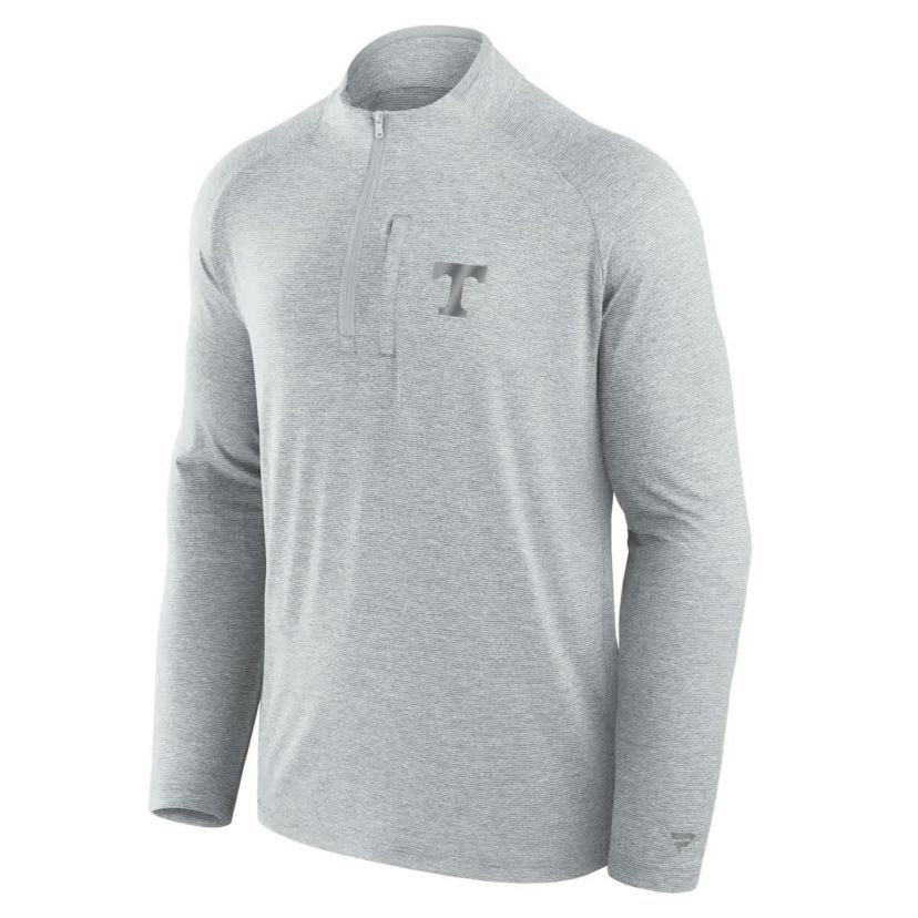 NCAA Fanatics Tennessee Volunteers Mock Neck Half-Zip Pullover Jacket