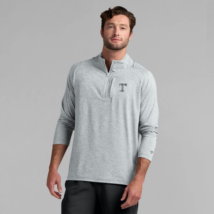 NCAA Fanatics Tennessee Volunteers Mock Neck Half-Zip Pullover Jacket