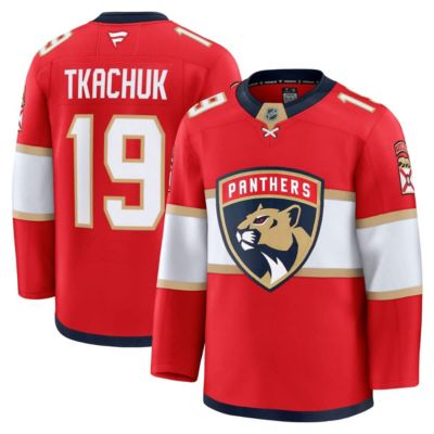 Men's NHL Fanatics Matthew Tkachuk Florida Panthers Home Premium Jersey, Red, 54
