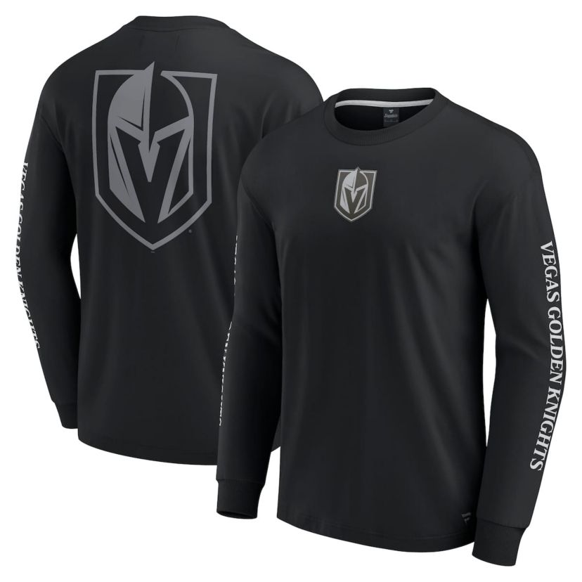 NHL Fanatics Vegas Golden Knights Elements Strive Long Sleeve T-Shirt