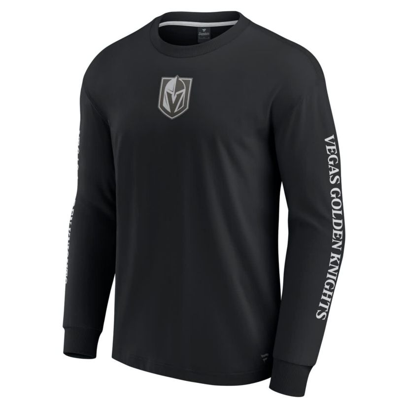 NHL Fanatics Vegas Golden Knights Elements Strive Long Sleeve T-Shirt