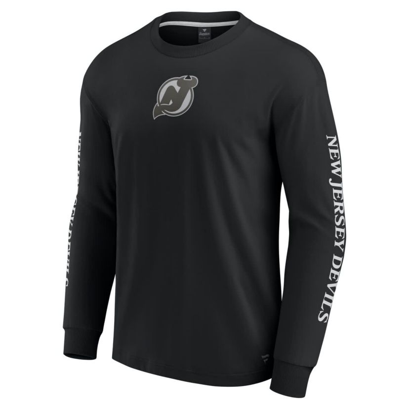 NHL Fanatics New Jersey Devils Elements Strive Long Sleeve T-Shirt